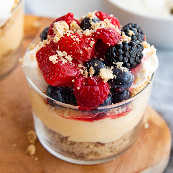 Italian Cream Berry Cookie Trifle – Kim and Jake's