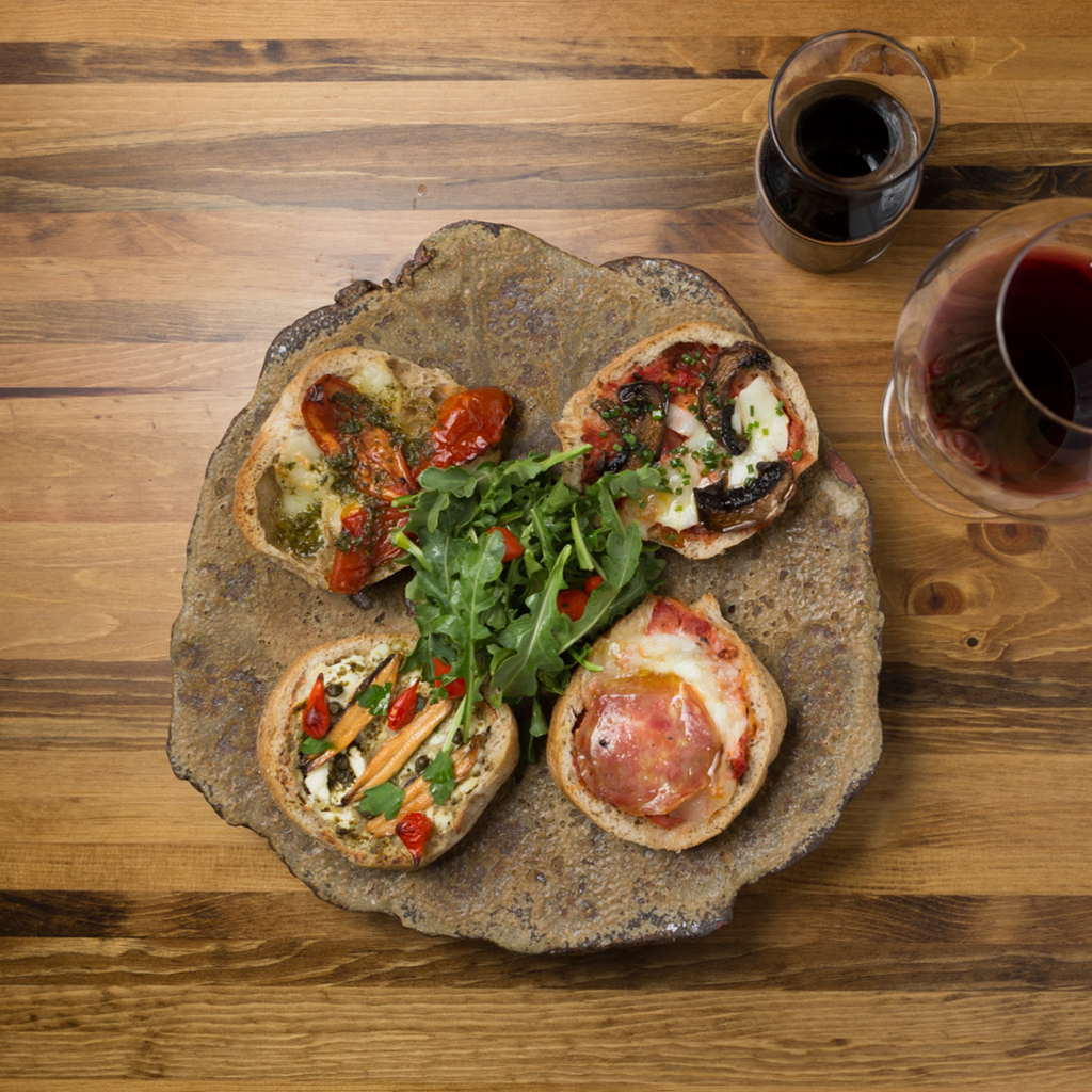 Mini Bread Pizza
    
    
    
      &ndash; Kim and Jake's