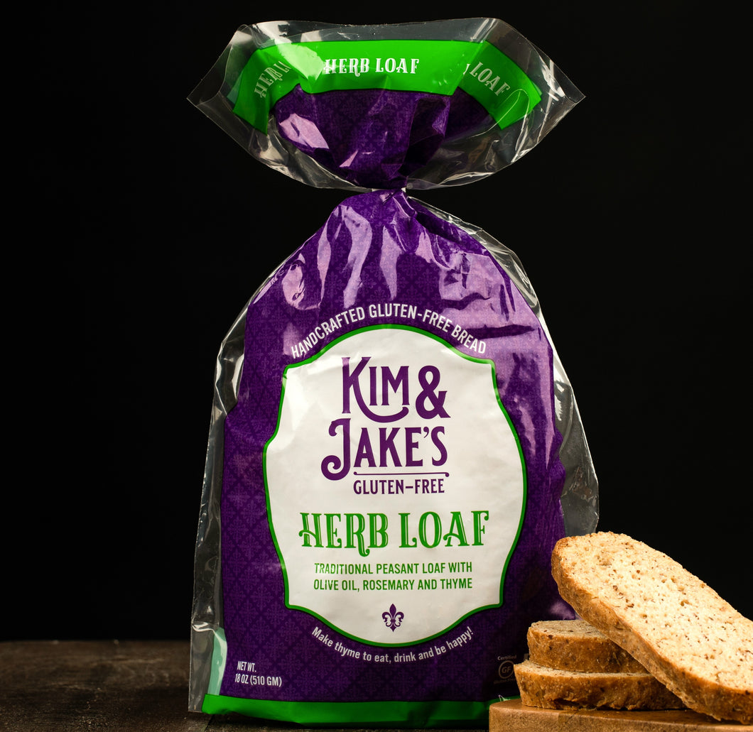 Olive Oil and Herb Peasant Loaf Case (8 pack)