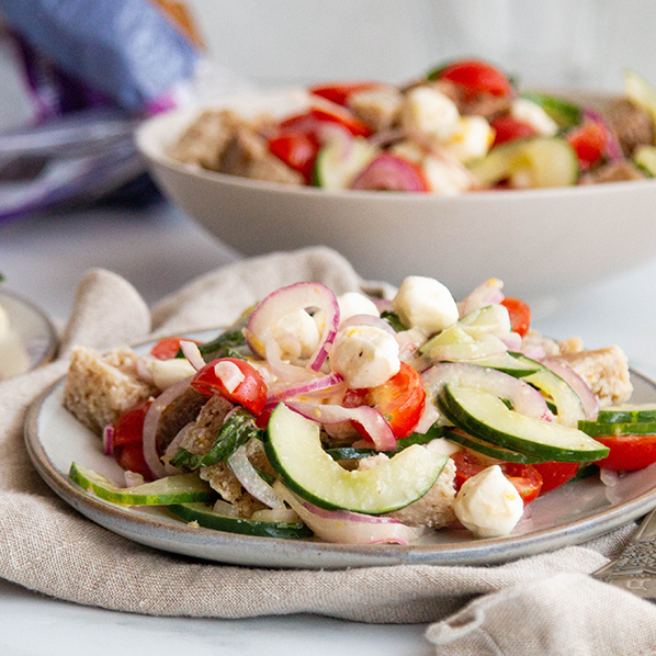 Peasant Loaf Panzanella Summer Salad – Kim and Jake's